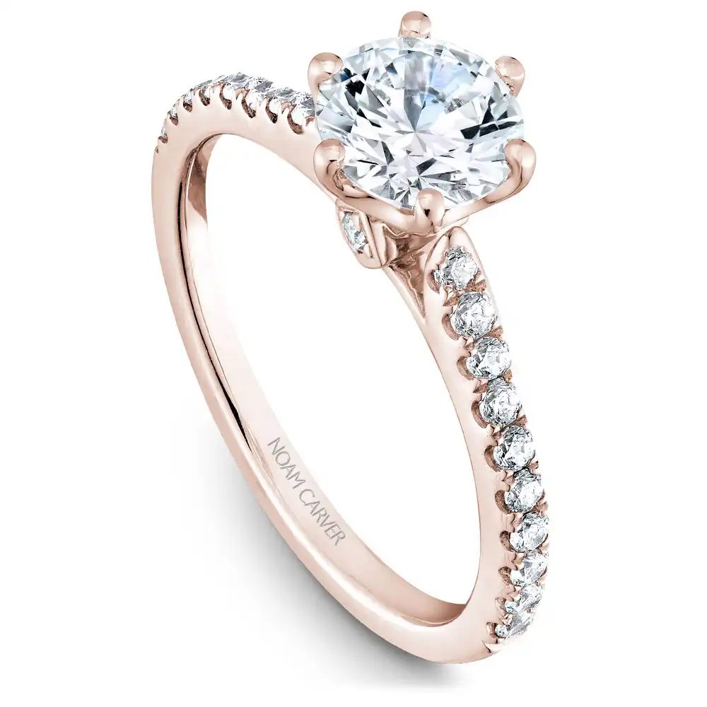 Noam Carver Semi Mount Engagement Ring