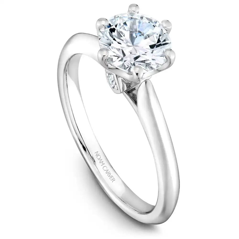 Noam Carver Semi Mount Engagement Ring