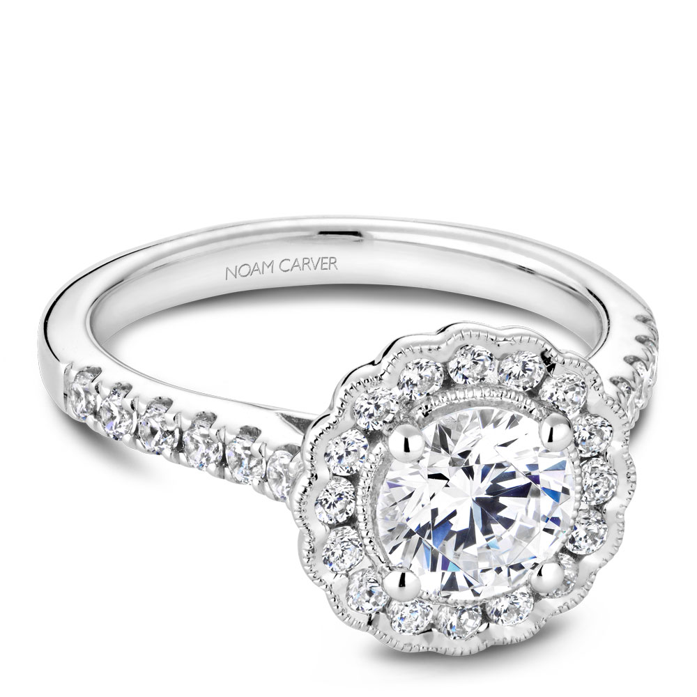 Noam Carver Semi Mount Engagement Ring