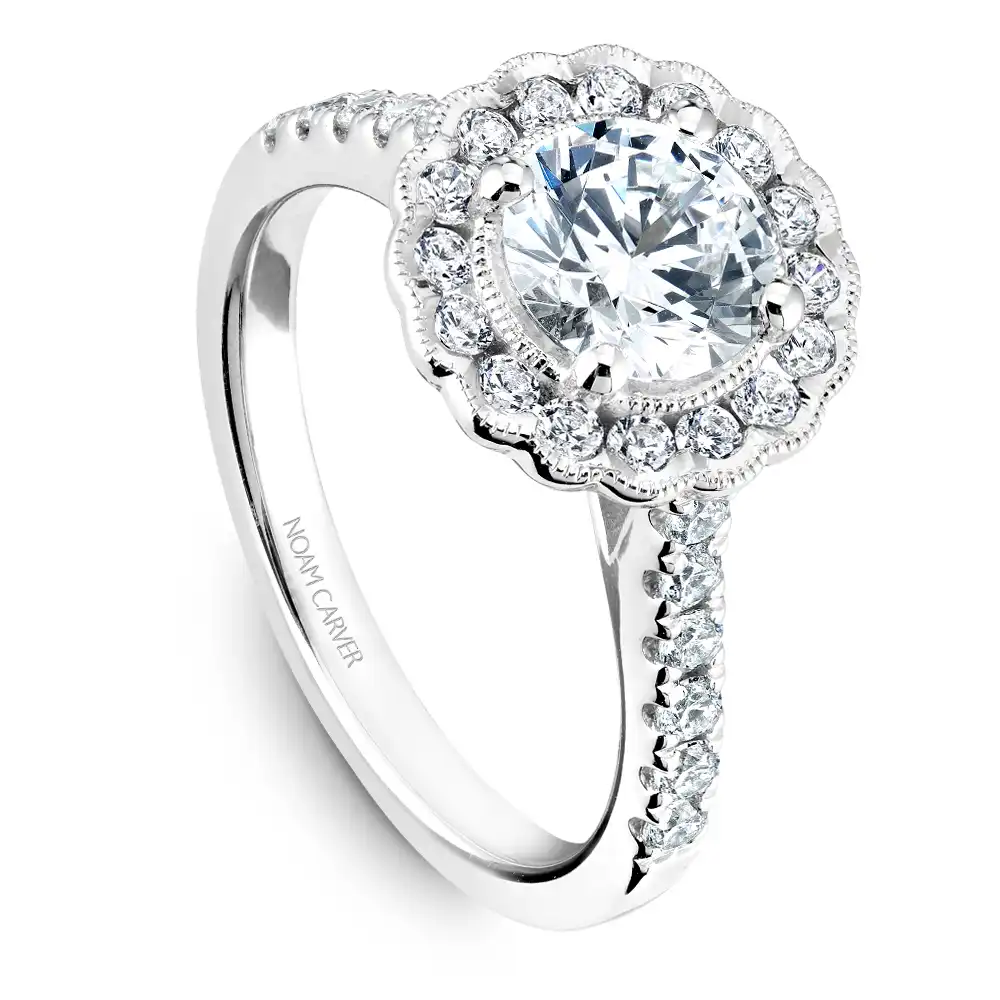Noam Carver Semi Mount Engagement Ring