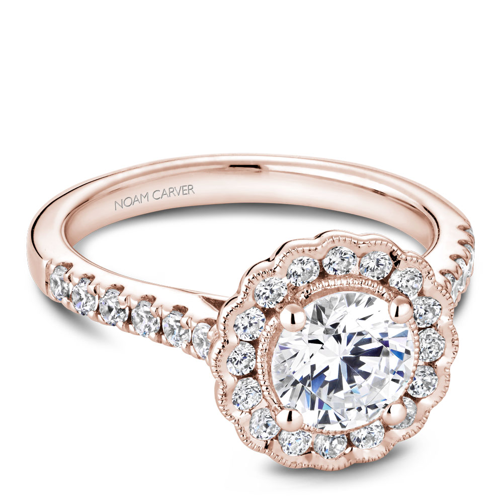 Noam Carver Semi Mount Engagement Ring