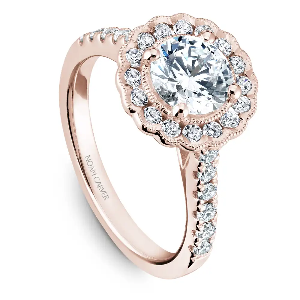 Noam Carver Semi Mount Engagement Ring