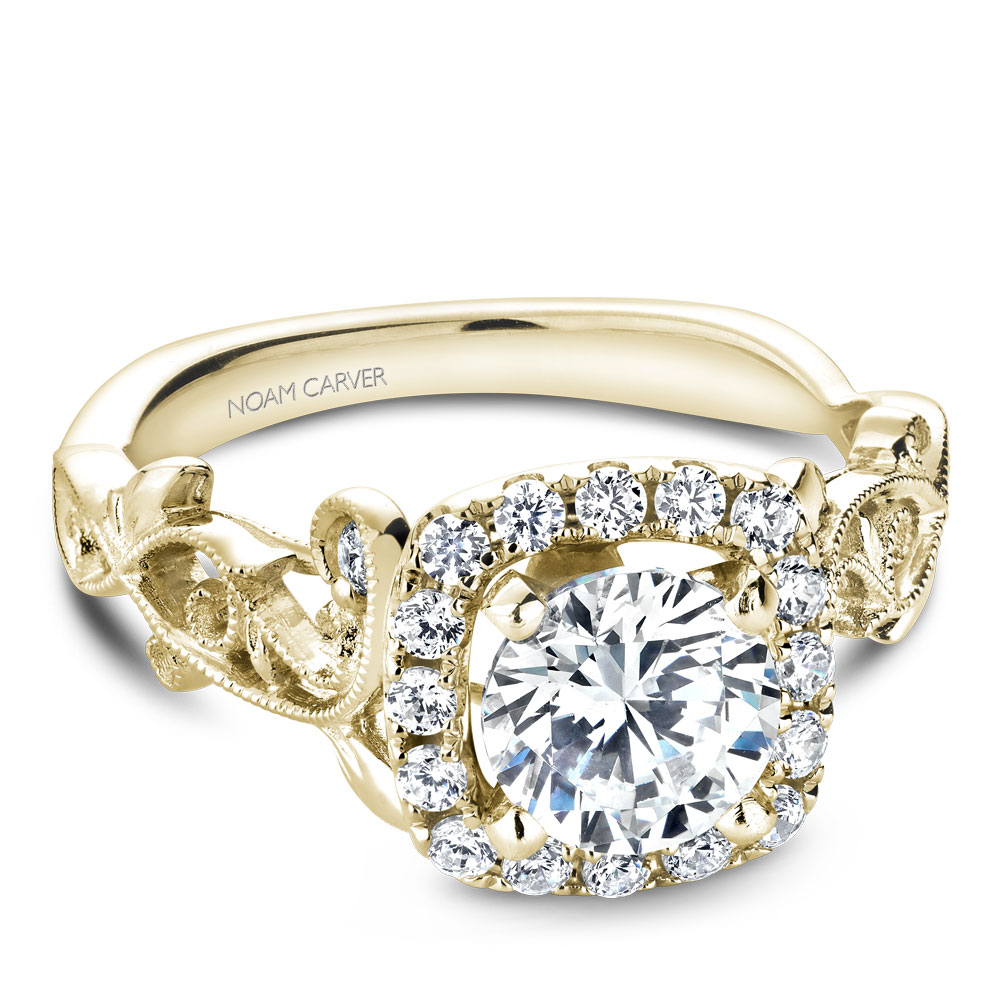 Noam Carver Semi Mount Engagement Ring