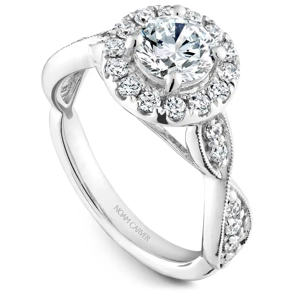 Noam Carver Semi Mount Engagement Ring