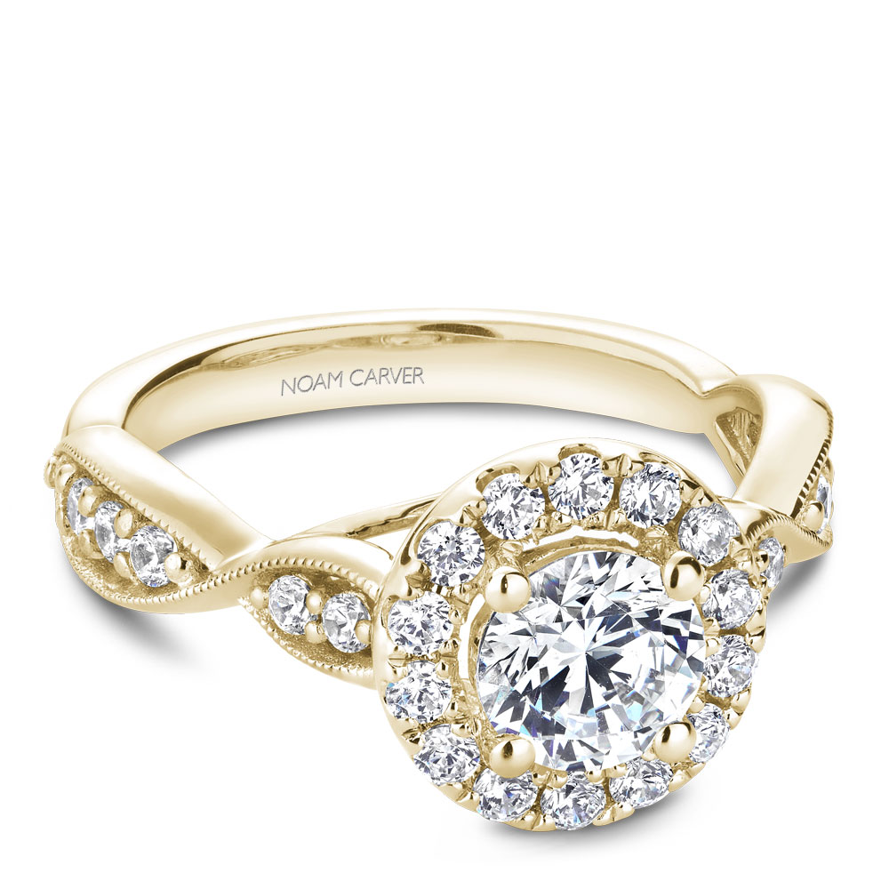 Noam Carver Semi Mount Engagement Ring