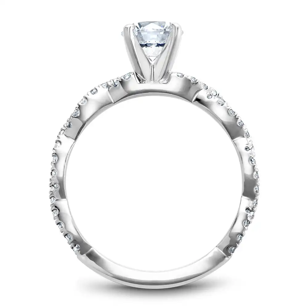 Noam Carver Semi Mount Engagement Ring