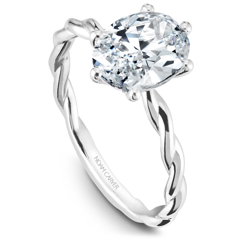 Noam Carver Semi Mount Engagement Ring