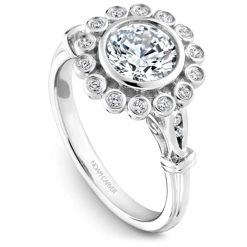 Noam Carver Semi Mount Engagement Ring