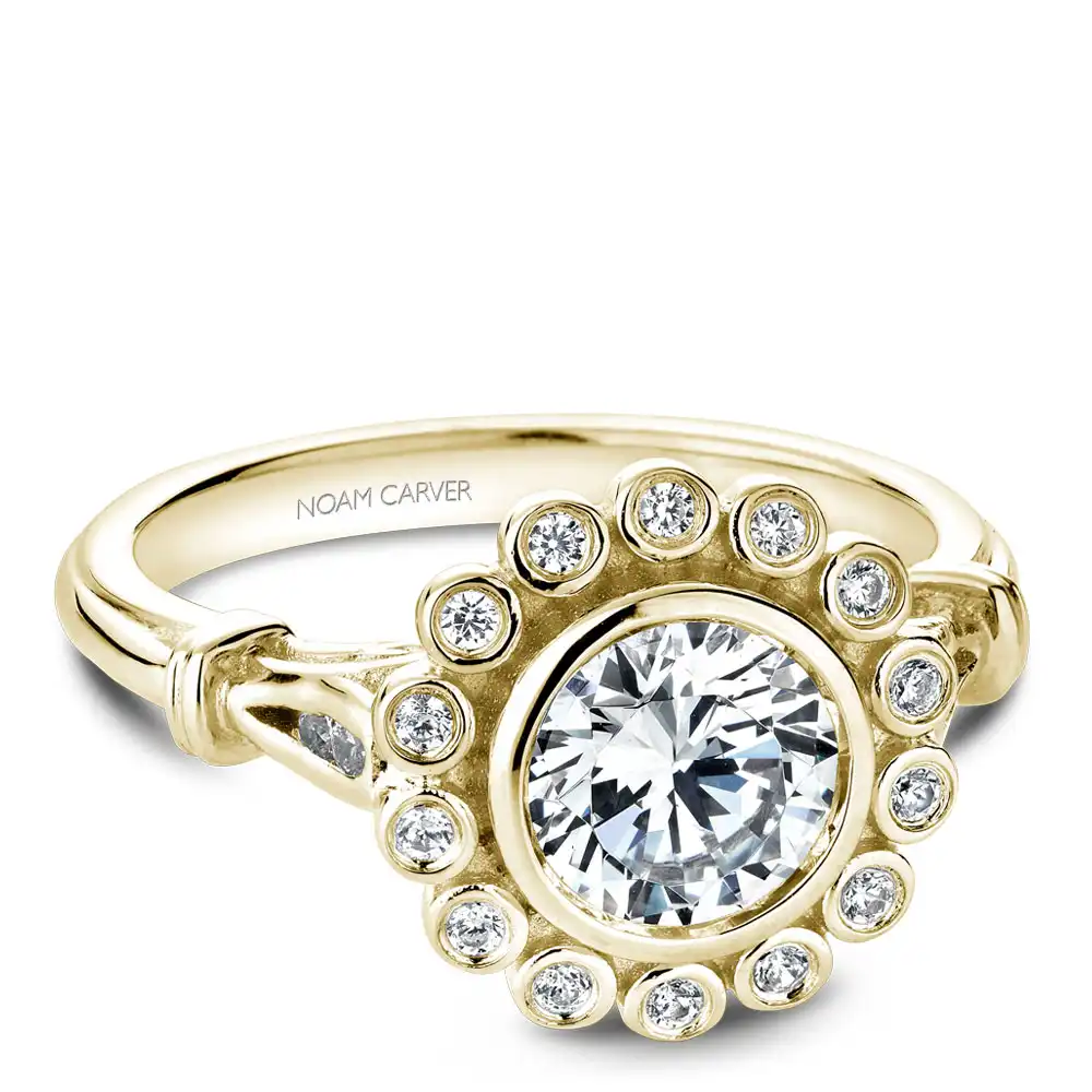 Noam Carver Semi Mount Engagement Ring
