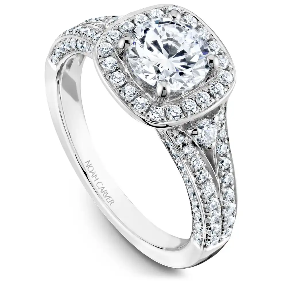 Noam Carver Semi Mount Engagement Ring