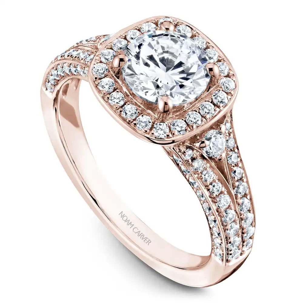 Noam Carver Semi Mount Engagement Ring