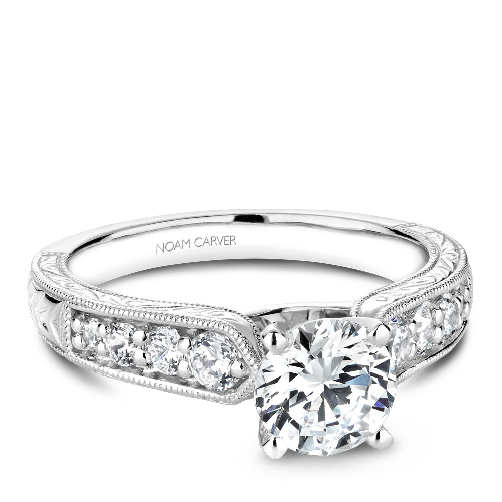 Noam Carver Semi Mount Engagement Ring