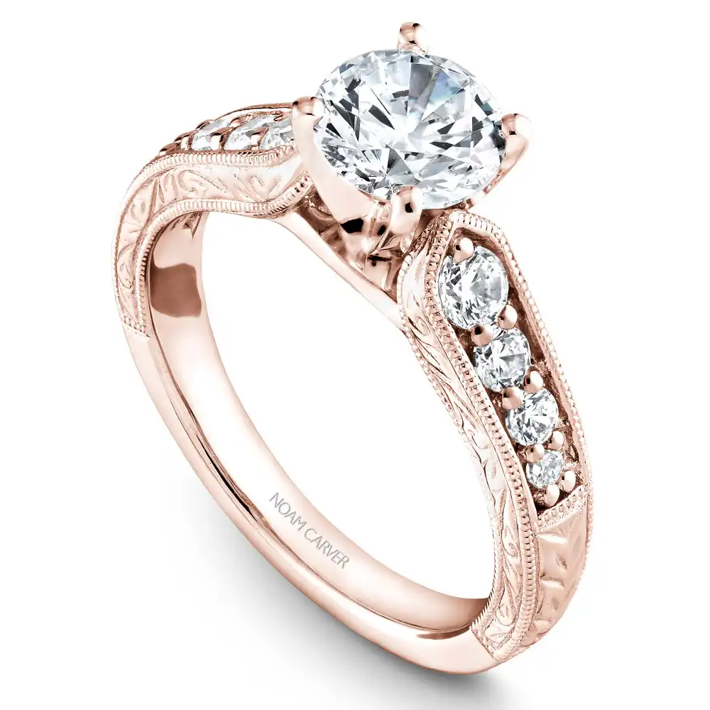 Noam Carver Semi Mount Engagement Ring