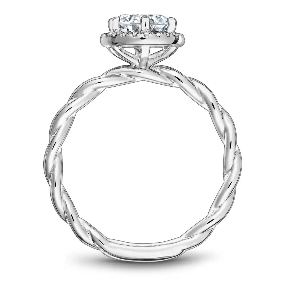 Noam Carver Semi Mount Engagement Ring