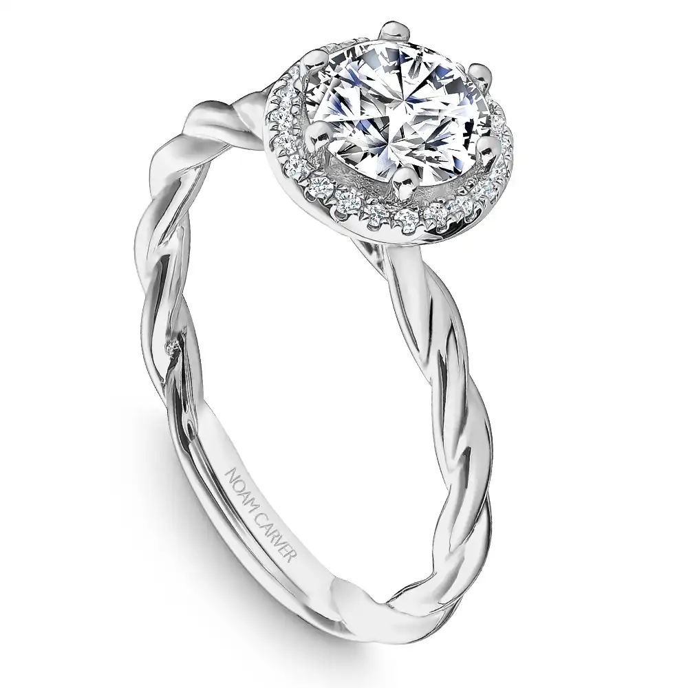 Noam Carver Semi Mount Engagement Ring