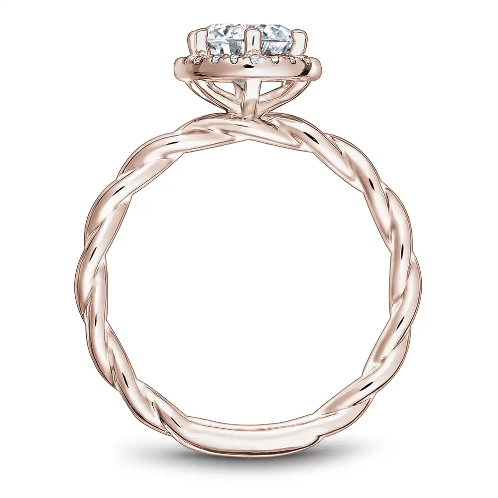 Noam Carver Semi Mount Engagement Ring