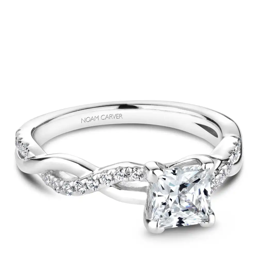 Noam Carver Semi Mount Engagement Ring