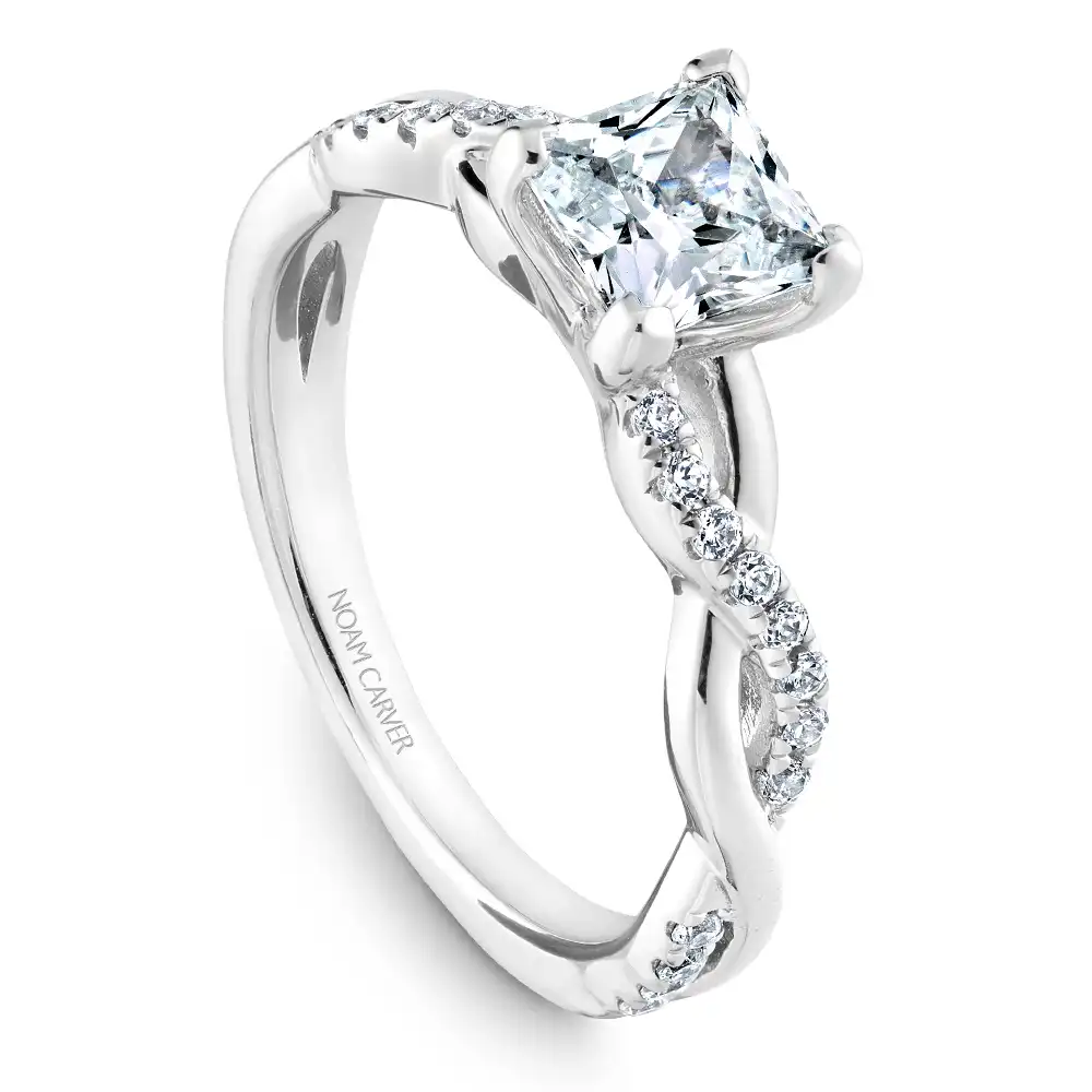 Noam Carver Semi Mount Engagement Ring