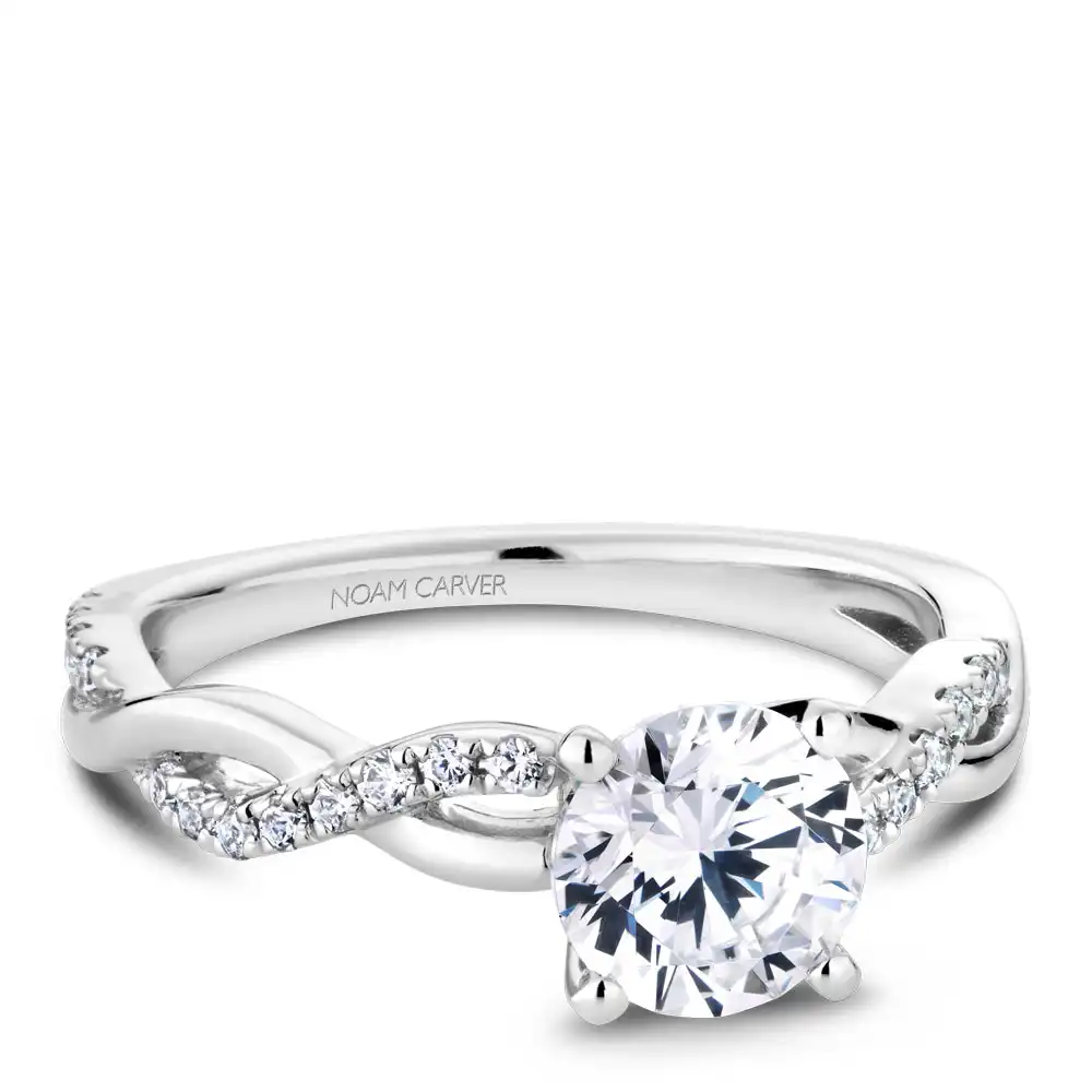 Noam Carver Semi Mount Engagement Ring