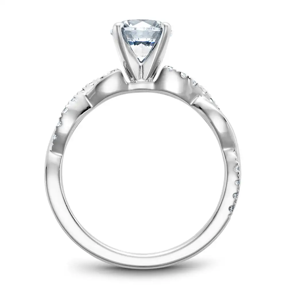 Noam Carver Semi Mount Engagement Ring