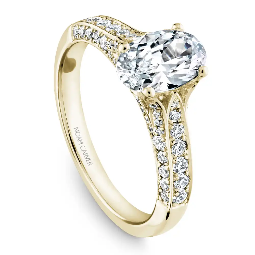 Noam Carver Semi Mount Engagement Ring