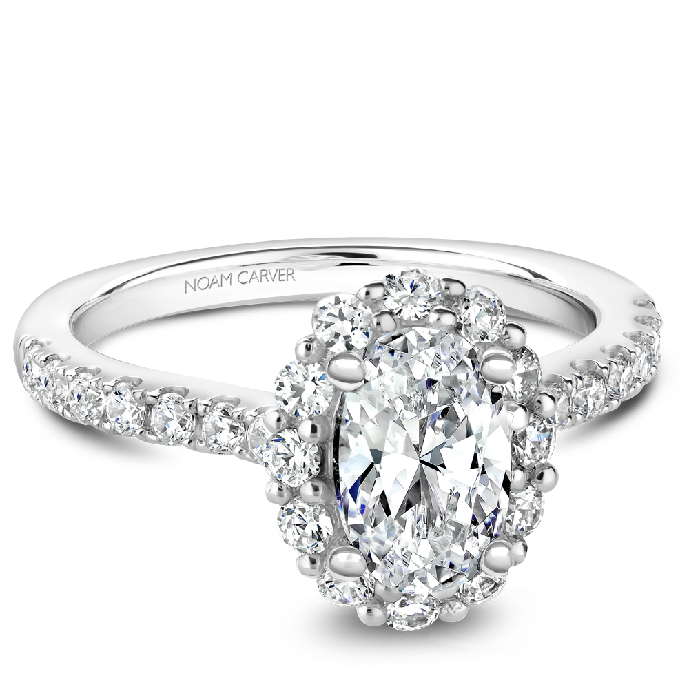 Noam Carver Semi Mount Engagement Ring