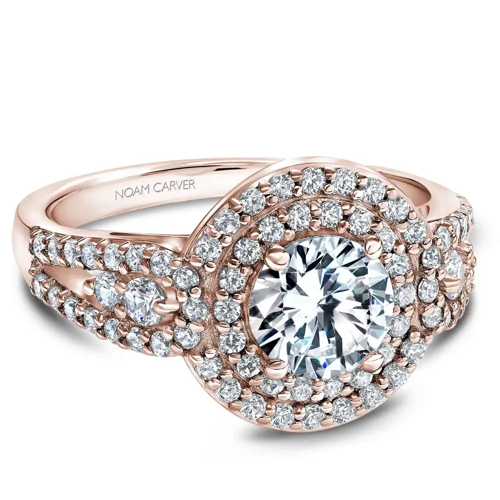 Noam Carver Semi Mount Engagement Ring