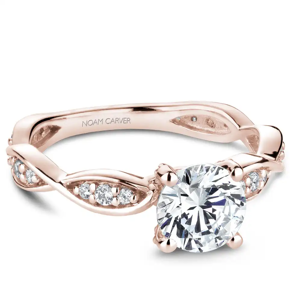 Noam Carver Semi Mount Engagement Ring