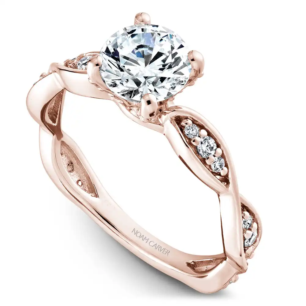 Noam Carver Semi Mount Engagement Ring