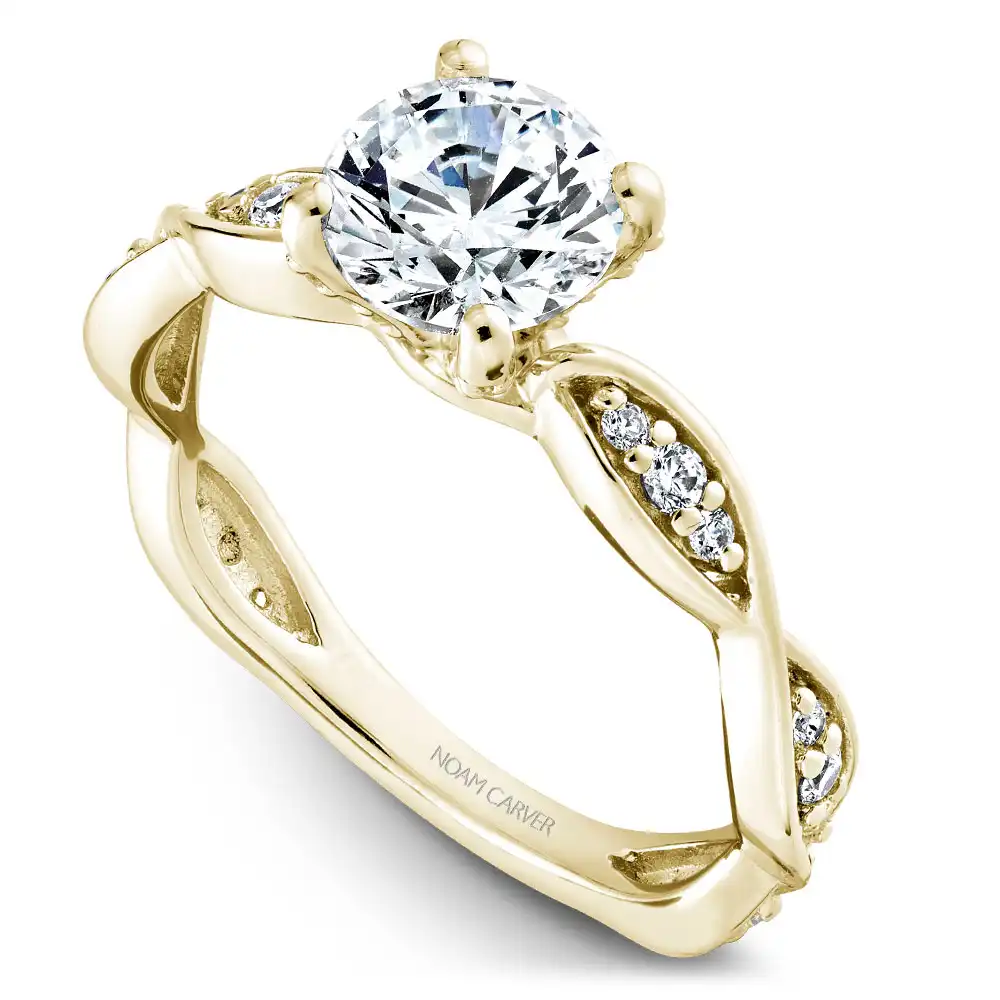 Noam Carver Semi Mount Engagement Ring