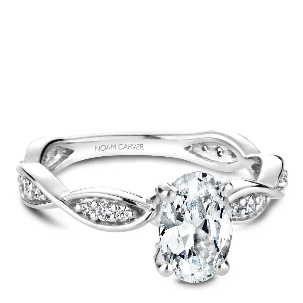 Noam Carver Semi Mount Engagement Ring