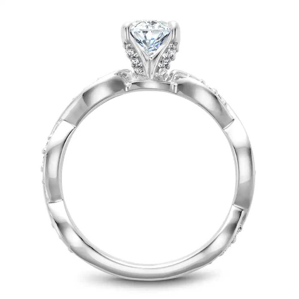 Noam Carver Semi Mount Engagement Ring