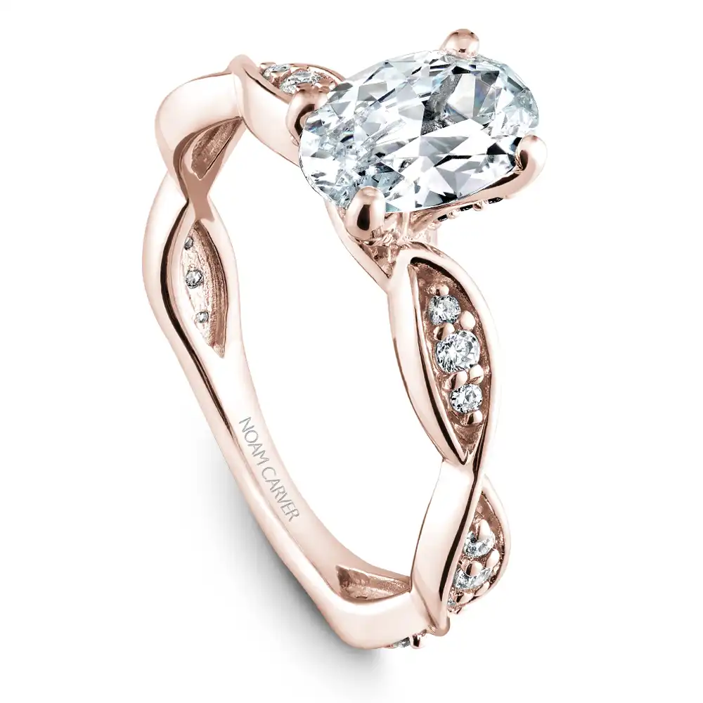Noam Carver Semi Mount Engagement Ring