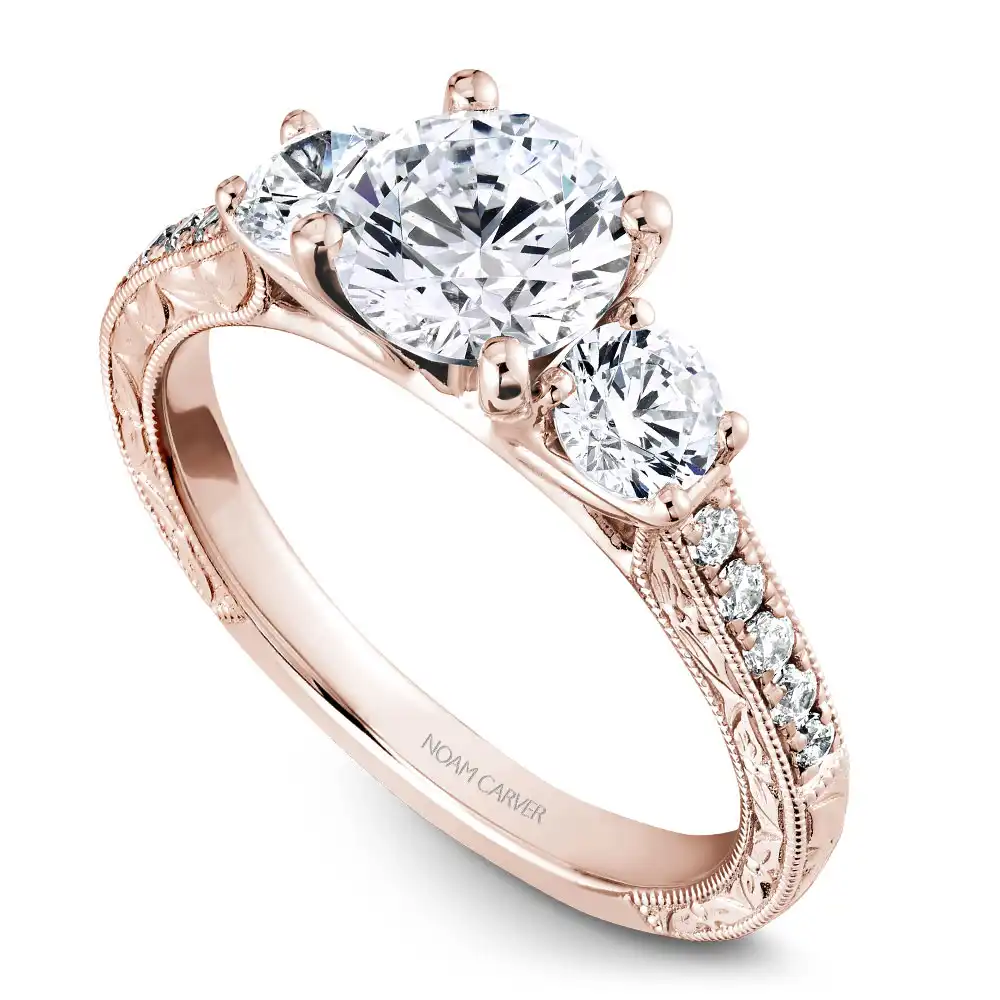 Noam Carver Semi Mount Engagement Ring