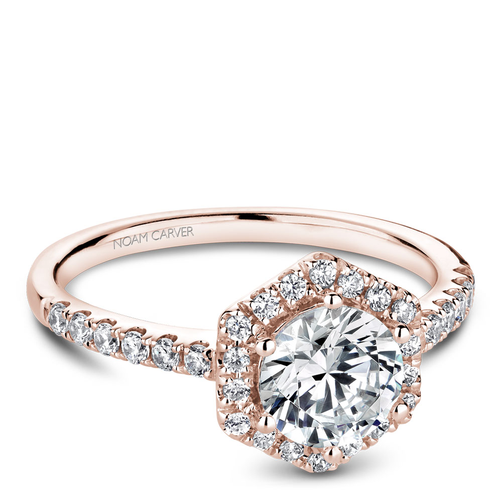 Noam Carver Semi Mount Engagement Ring