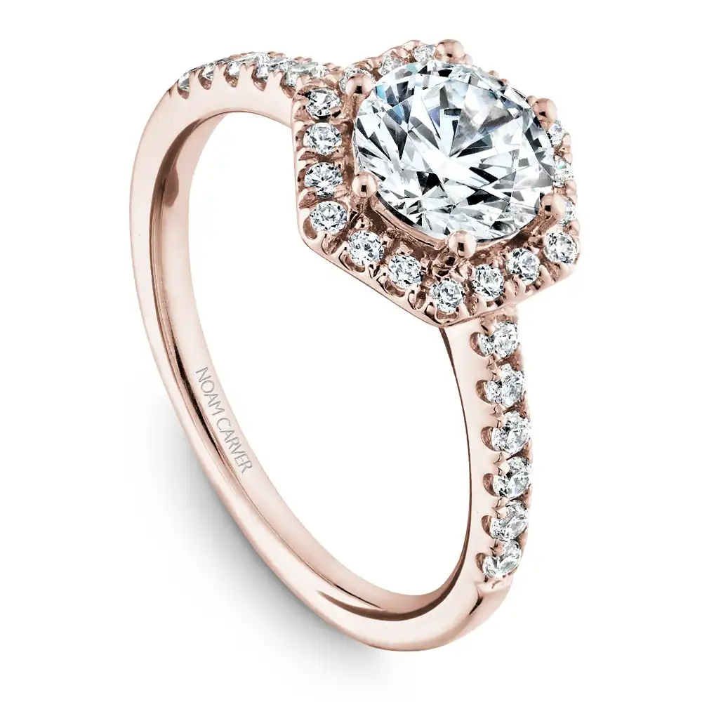 Noam Carver Semi Mount Engagement Ring