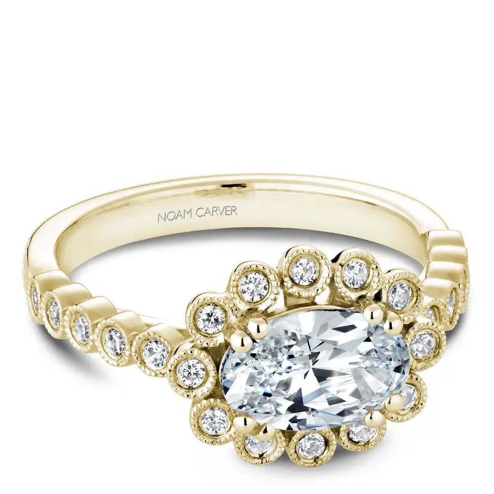 Noam Carver Semi Mount Engagement Ring