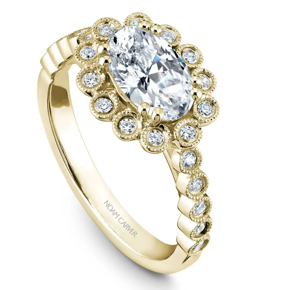 Noam Carver Semi Mount Engagement Ring