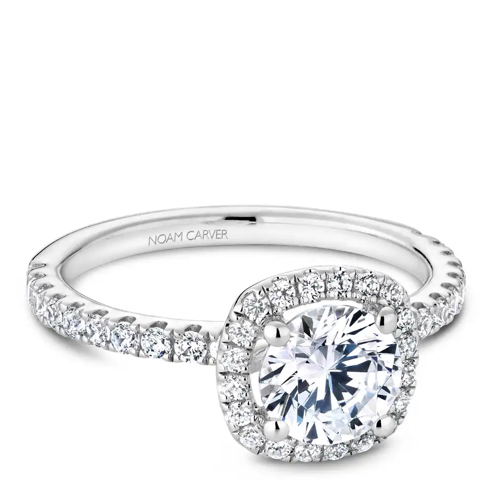 Noam Carver Semi Mount Engagement Ring