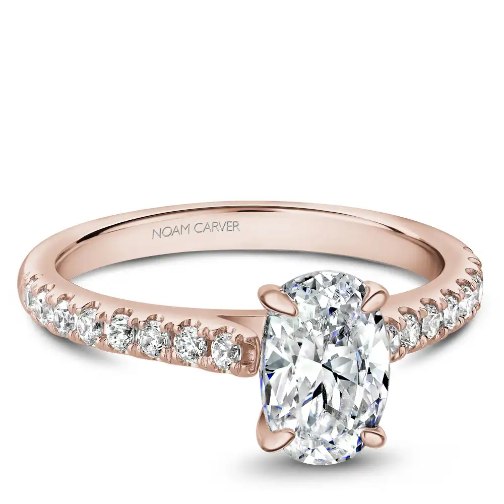 Noam Carver Semi Mount Engagement Ring