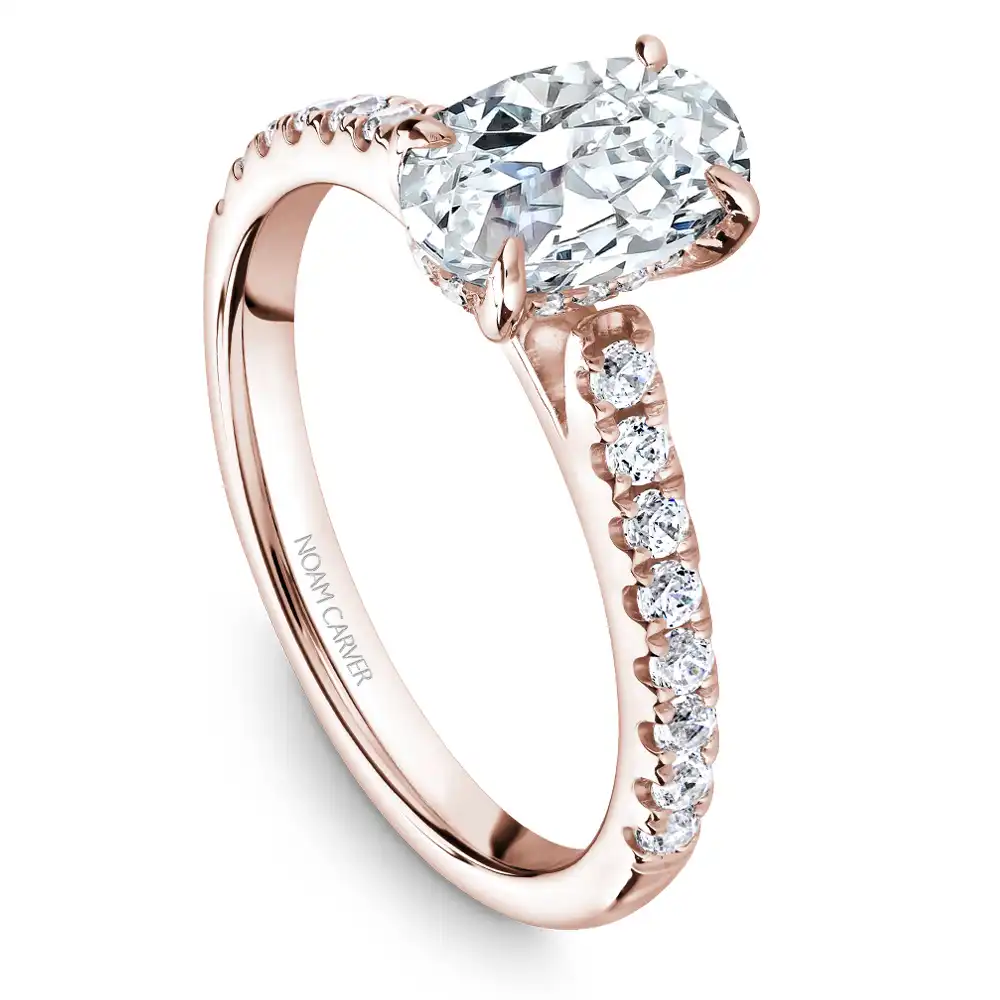Noam Carver Semi Mount Engagement Ring