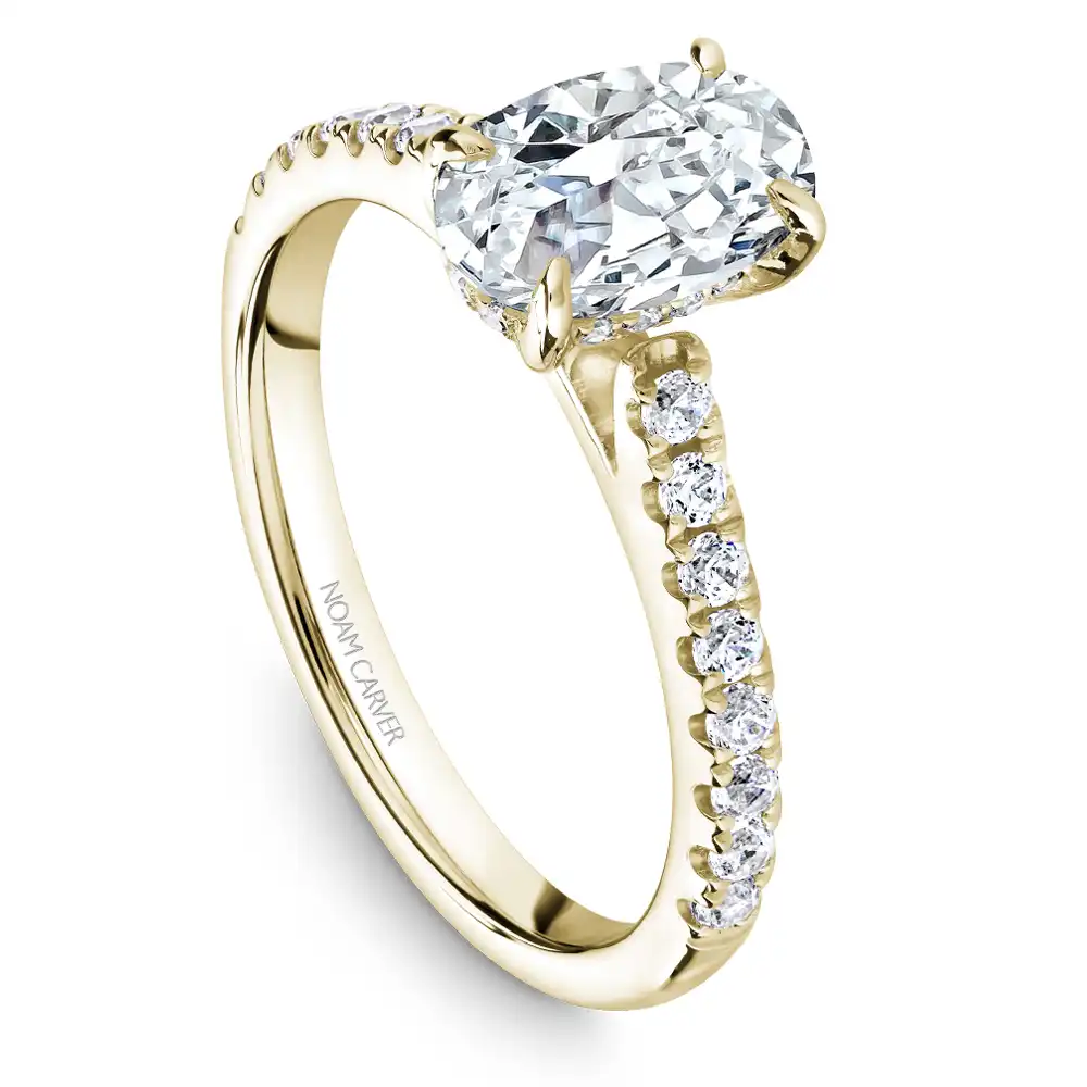 Noam Carver Semi Mount Engagement Ring