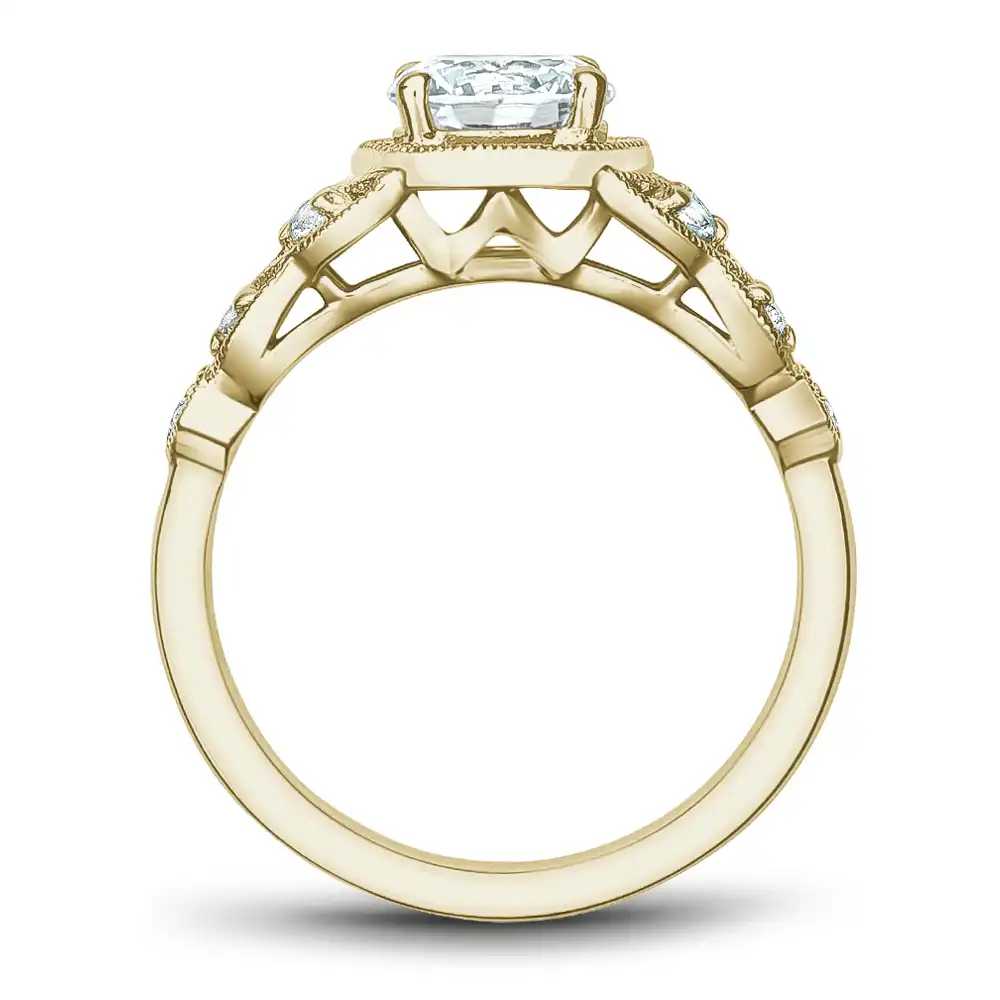 Noam Carver Semi Mount Engagement Ring