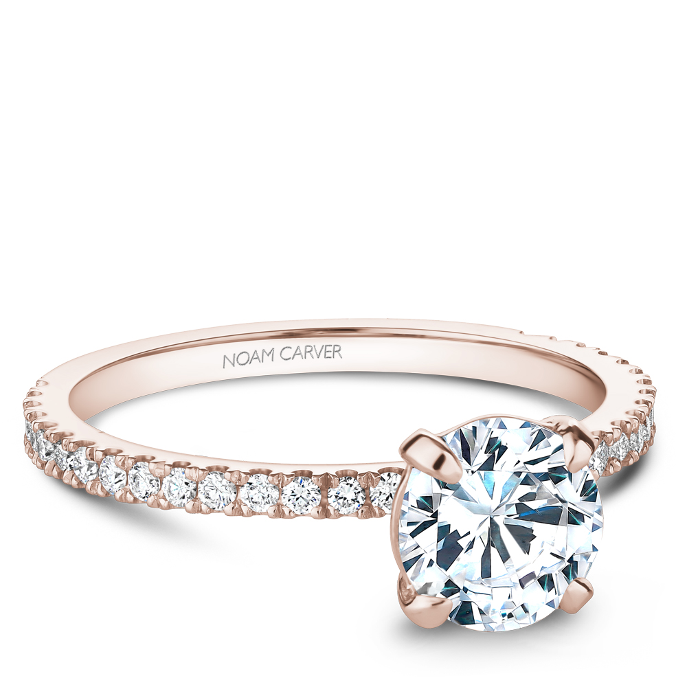 Noam Carver Semi Mount Engagement Ring