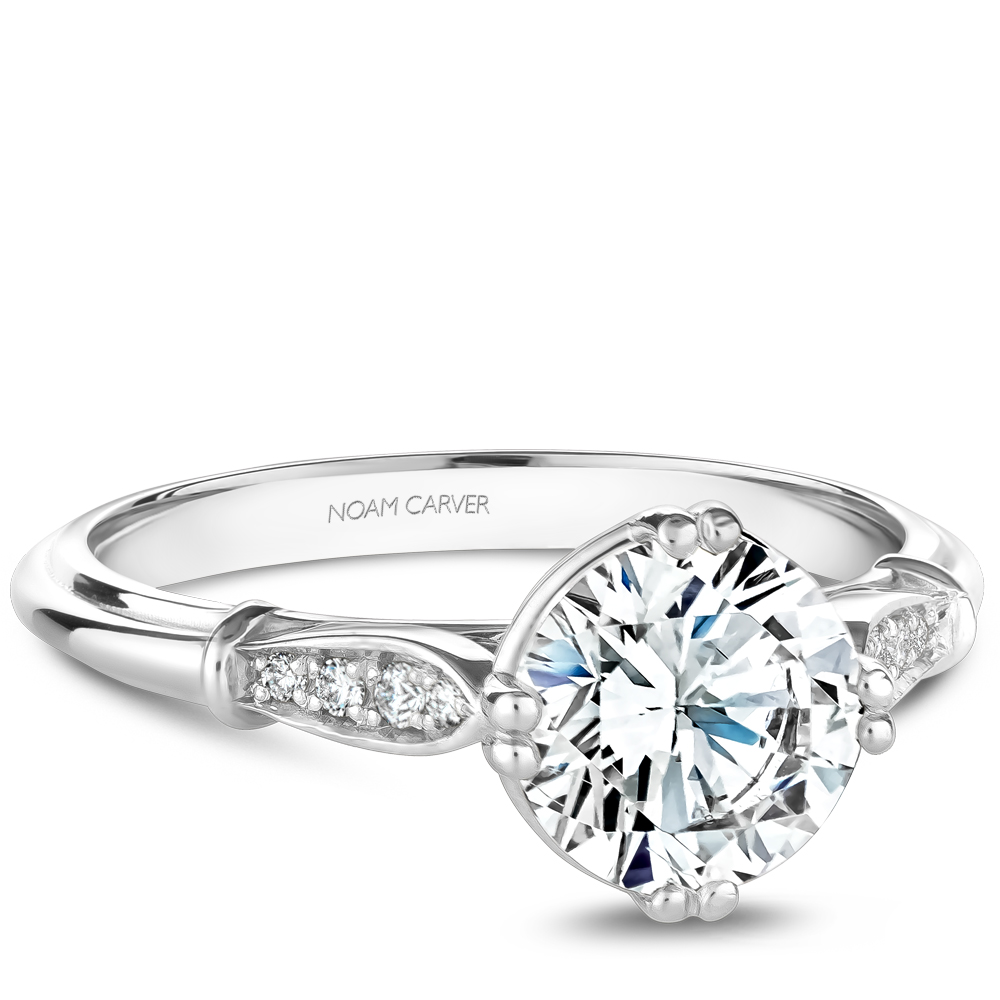 Noam Carver Semi Mount Engagement Ring