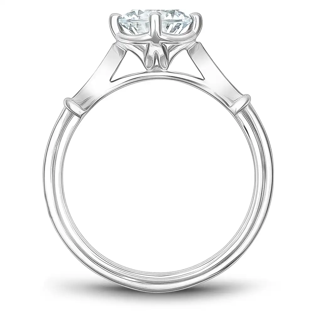 Noam Carver Semi Mount Engagement Ring