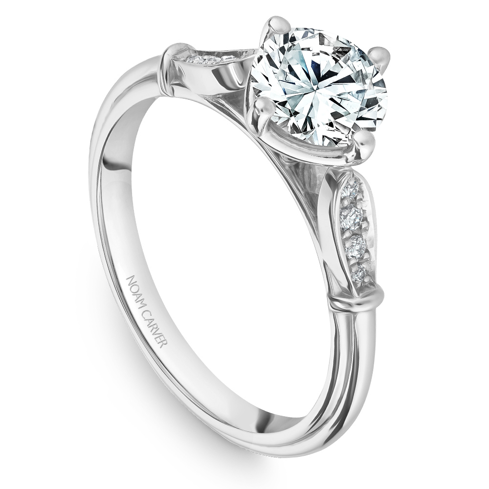 Noam Carver Semi Mount Engagement Ring