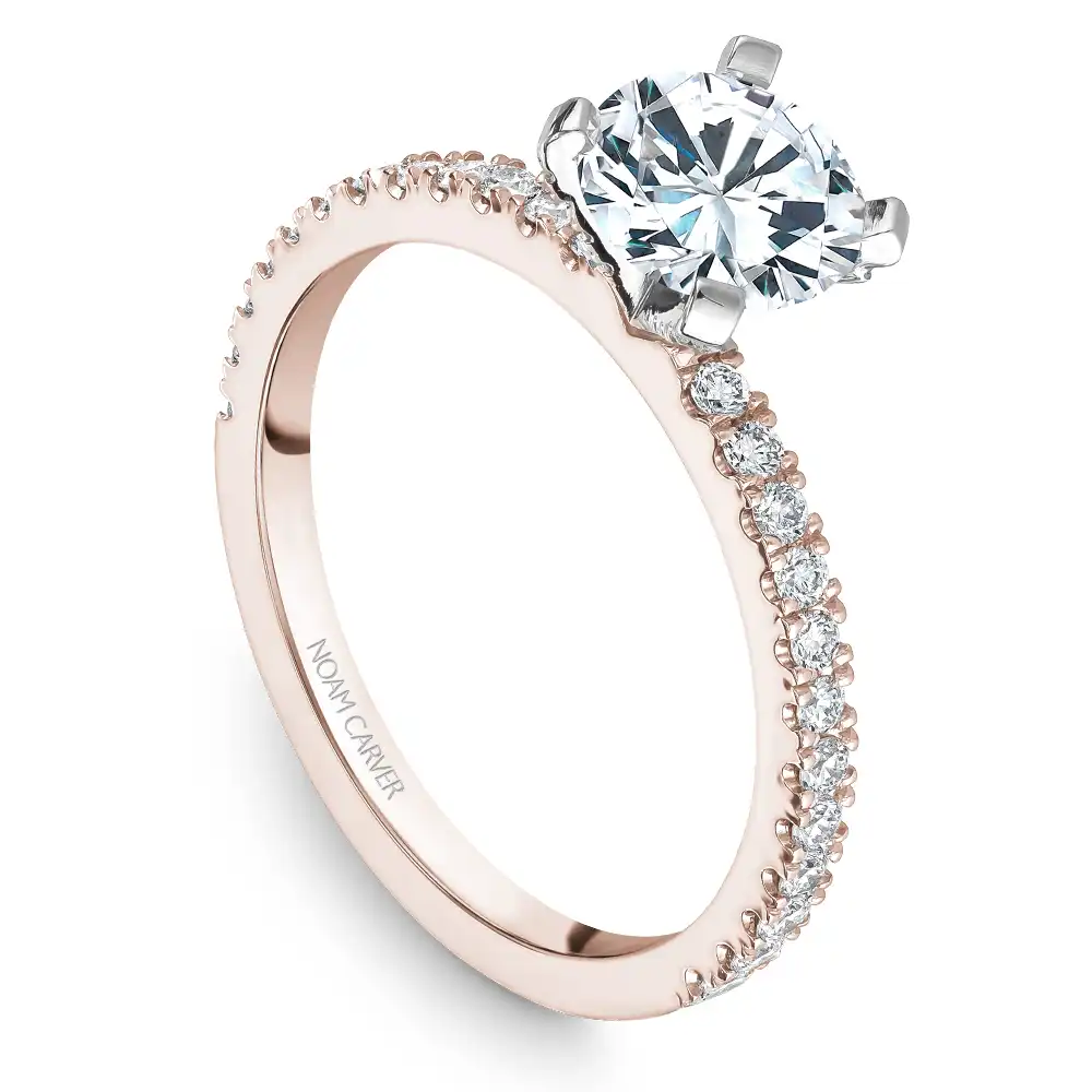 Noam Carver Semi Mount Engagement Ring