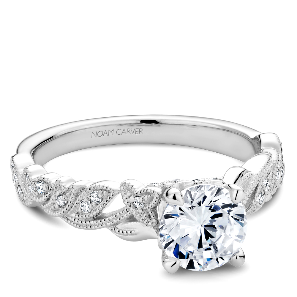 Noam Carver Semi Mount Engagement Ring