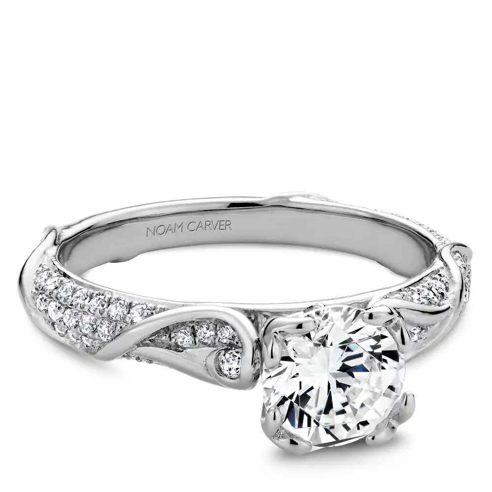 Noam Carver Semi Mount Engagement Ring